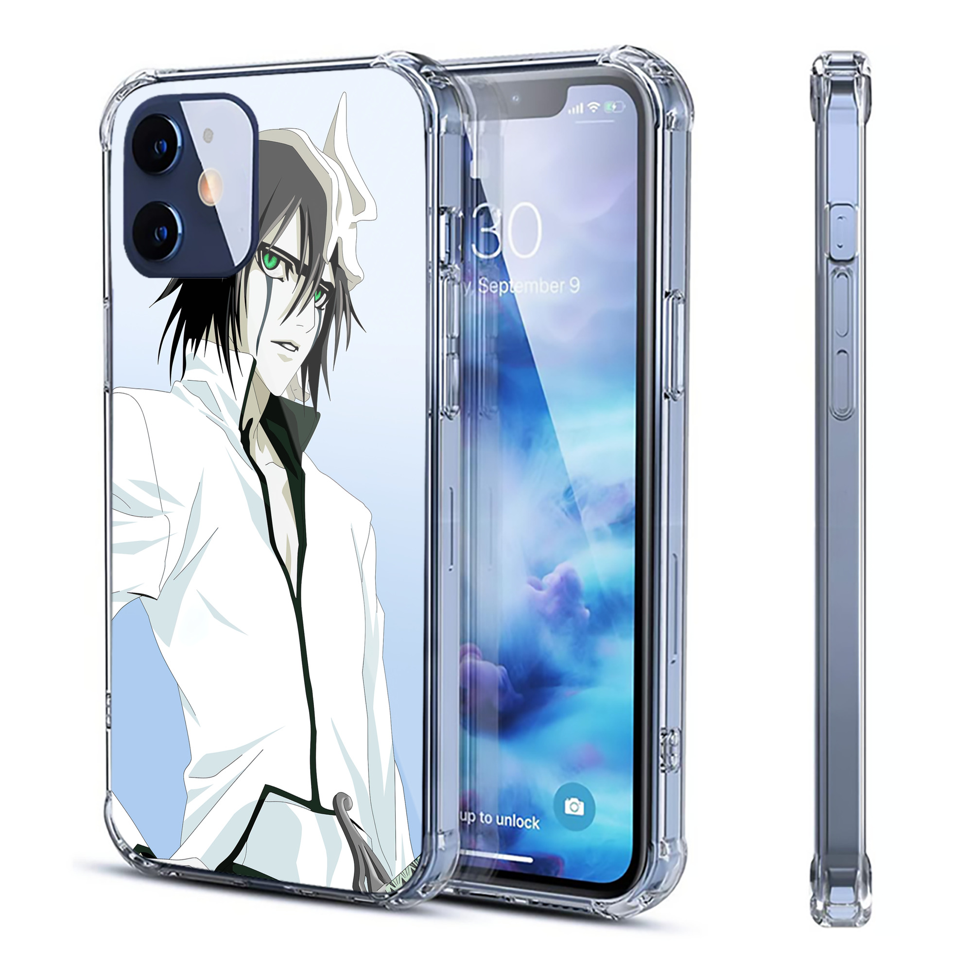 （画像用） ブリーチ BLEACH 【iPhone 12シリーズ対応】透明スマホケース（クリアソフトケース）